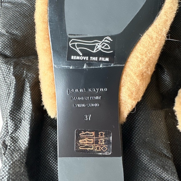 NWT JENNI KAYNE SHEARLING MULES - Picture 2 of 9